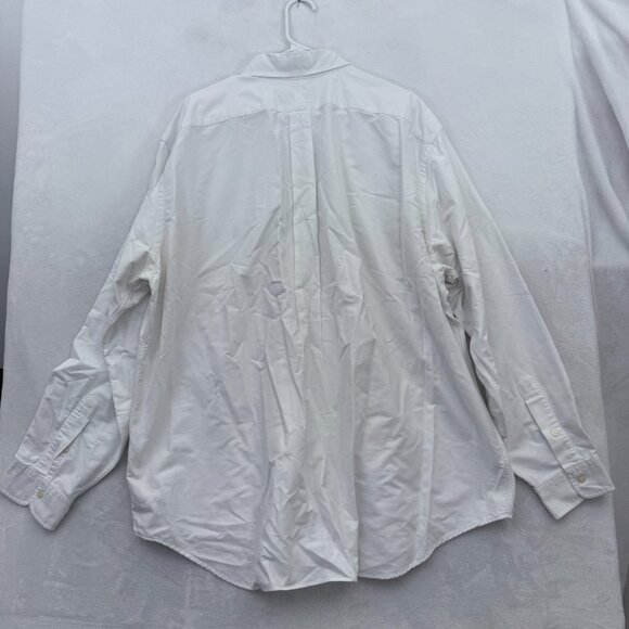 Ralph Lauren Shirt Mens 2XB Big White Flesh Pony Oxford Business Casual Button - Picture 8 of 8